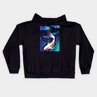 Fish Koi Kids Hoodie